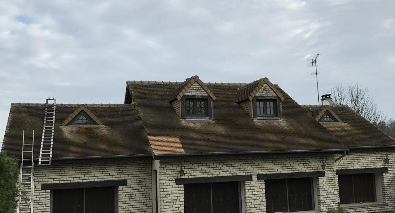 Nettoyage de toiture