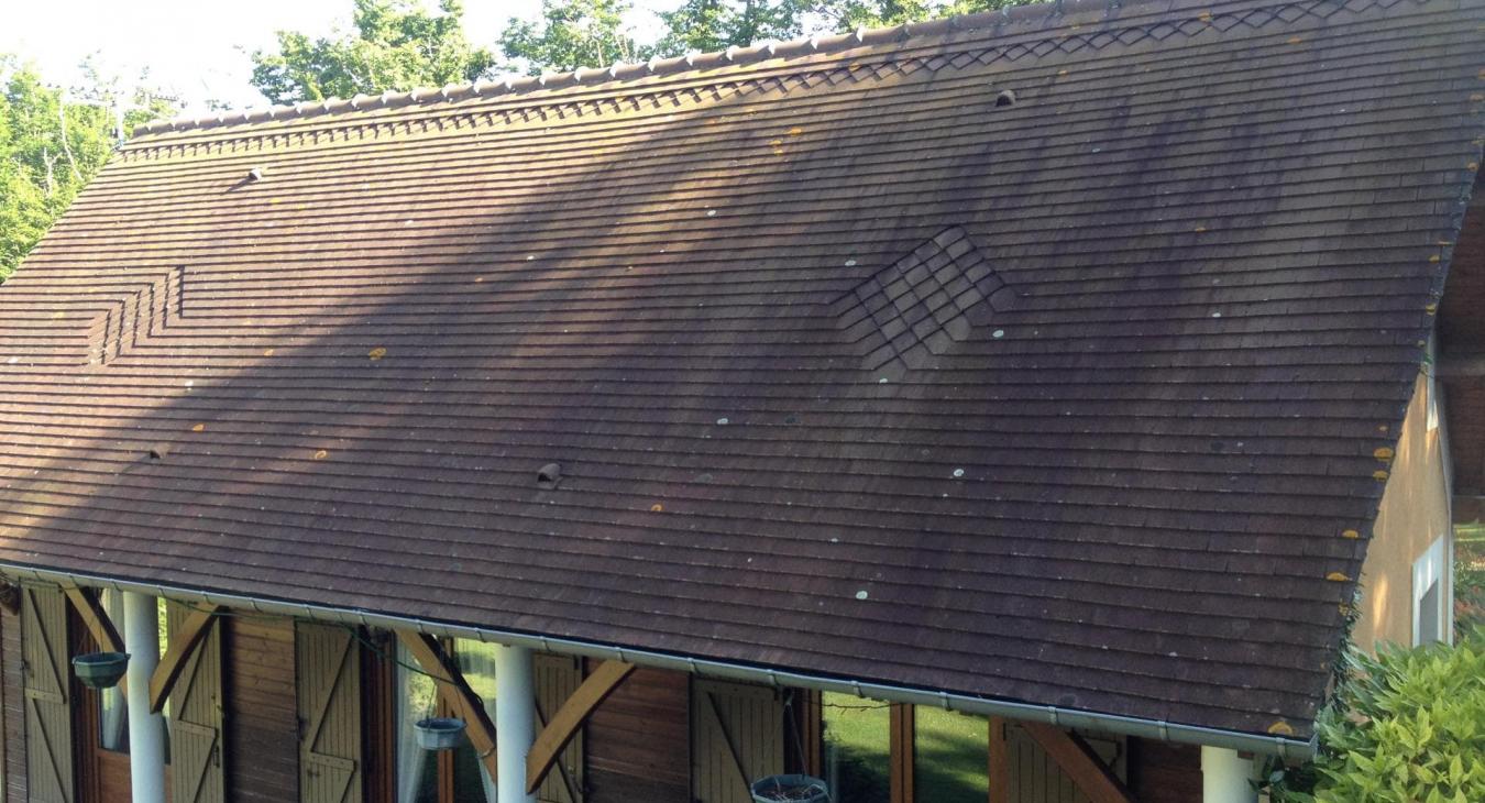 Nettoyage de toiture